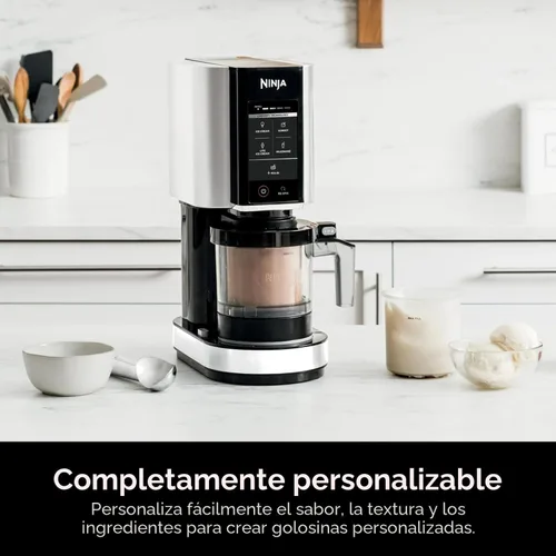 Miniatura 5 de Ninja CREAMi - Máquina para hacer helados, 5 programas de un solo toque, incluye (2) pintas de 16 onzas con tapas, transforma las bases congeladas