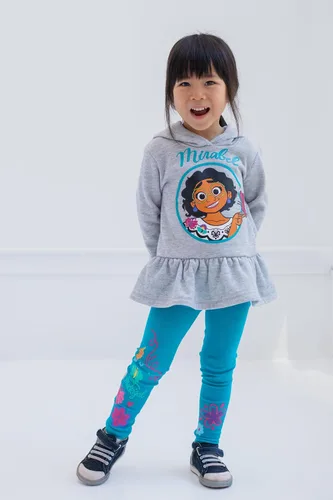 Miniatura 4 de Disney Encanto Mirabel - Sudadera con capucha de forro polar para niñas pequeñas y grandes