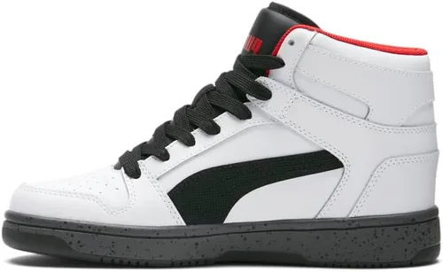 Miniatura 3 de PUMA Hombres Rebound Layup Elevated High Sneakers Zapatos Casual - Blanco