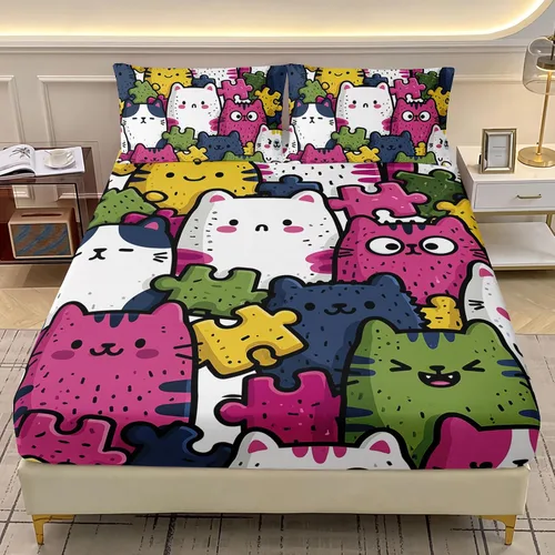 Miniatura 14 de AILONEN Juego de sábanas de béisbol, juegos de ropa de cama deportiva para niños, adolescentes, decoración de dormitorio, tamaño individual