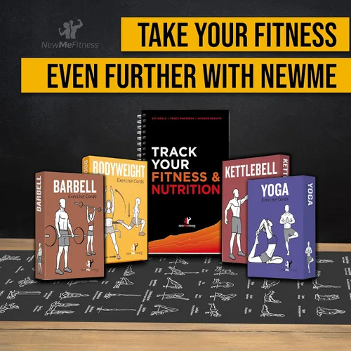 Miniatura 9 de Diario de fitness NewMe Fitness para mujeres y hombres, diario de alimentos y entrenamiento, libro de registro planificador para rastrear la pérdida