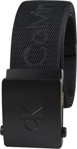 Miniatura 2 de Calvin Klein de los hombres ajustable Firma algodón belt-white