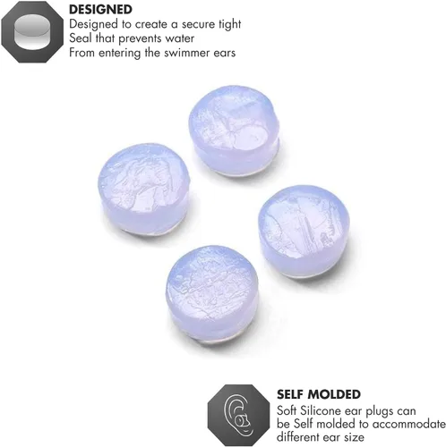 Miniatura 2 de Tyr Paquete de 6 pares de tapones para los oídos de silicona suave
