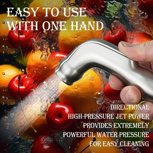 Miniatura 2 de Pulverizador de fregadero de repuesto para rociador lateral de cocina cromado universal Moen, para uso con grifos de fregadero de cocina, cromado