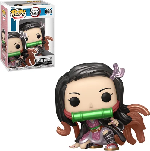 Miniatura 3 de Funko Pop Demon Slayer Nezuko Kamado Toystop LACC Exclusivo Metálico