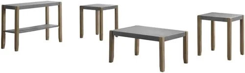 Miniatura 9 de Alaterre Furniture Newport - Juego de sala de estar, color gris hormigón