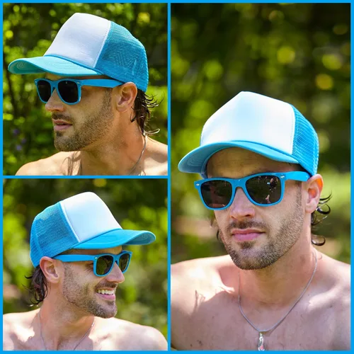 Miniatura 153 de Funky Junque Gorra de béisbol de béisbol en blanco para hombre y mujer