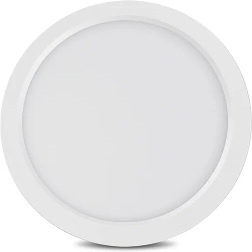 Miniatura 4 de Lámpara de techo de montaje empotrado de 5 pulgadas, regulable, luz de techo LED blanca de 5000 K, lámpara de techo redonda ultrafina para 2-Blanco