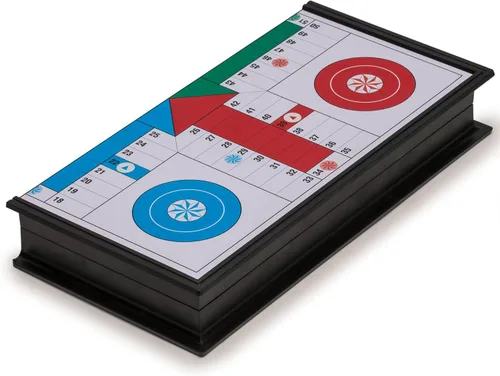 Miniatura 7 de Juego de ludo magnético y plegable, 9.75 in