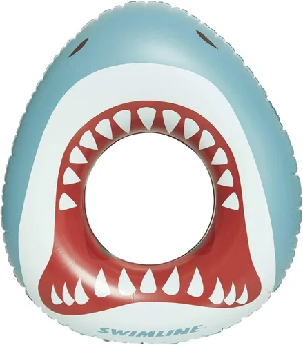 Miniatura 6 de Swimline Anillo de Piscina Azul XL Jumbo – Flotador de Descanso Inflable con Diseño Divertido para Adultos y Adolescentes – Anillo de Vinilo Anillo