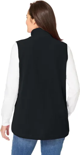 Miniatura 2 de Woman Within Chaqueta de forro polar con cremallera frontal para mujer talla extra grande