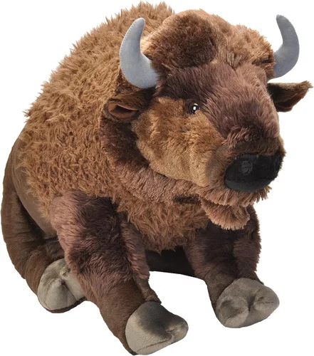 Wild Republic Jumbo - Animal gigante de peluche, Bisonte, 30"