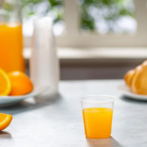 Miniatura 7 de GUSTO Vasos de plástico transparente de 3 onzas [caja de 2000] Pequeños vasos desechables para baño y enjuague bucal, degustaciones y bebidas frías