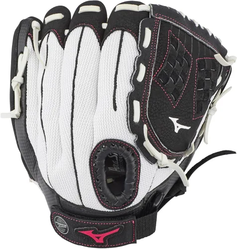 Miniatura 15 de Mizuno Prospect Finch Juvenil Tela Trident Blanco/Negro/Rosa