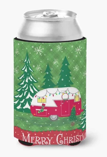 Miniatura 18 de Caroline's Treasures VHA3003LITERK Let's Adventure Glamping Trailer Botella de vino Hugger Botella Enfriador Manga Abrazador Lavable a Máquina