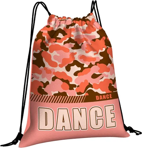 Miniatura 72 de Mochila con cordón impermeable para gimnasio, bolsas con cordón, bolsa de cuerda deportiva, mochila de camuflaje, Bolsas con cordón Cheer - Bolsas