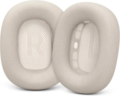 Miniatura 10 de GEVO Almohadillas de repuesto mejoradas para auriculares AirPods Max 1 y 2, almohadillas de piel de proteína, almohadillas para los oídos con espuma