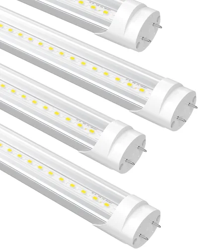 Miniatura 15 de Bombillas fluorescentes de recambio de 4 pies, bombillas LED T8 de 4 pies tipo A+B, 24W (equivalente a 65W) 3200LM, 3000K blanco cálido, tubo de 48