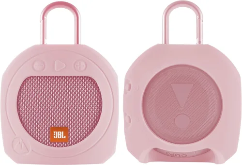 Miniatura 7 de Funda protectora de silicona para JBL Clip 3 Altavoz portátil impermeable (verde azulado)