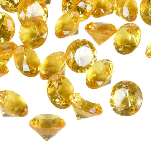 Miniatura 21 de Babenest - Relleno de jarrón de gemas falsas de diamantes acrílicos, 240 piezas de diamantes de imitación de 3/4 pulgadas, joyas de cristal