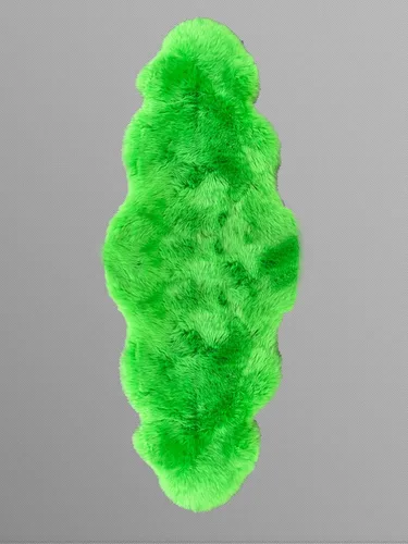Miniatura 23 de HUAHOO Alfombra de oveja auténtica de alta calidad, piel de oveja australiana, esponjosa, de lujo, natural, de piel de cordero esponjosa