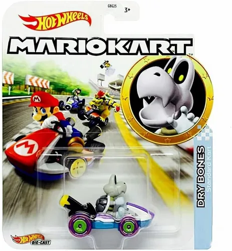 Miniatura 4 de Hot Wheels Huesos secos de Mario Kart
