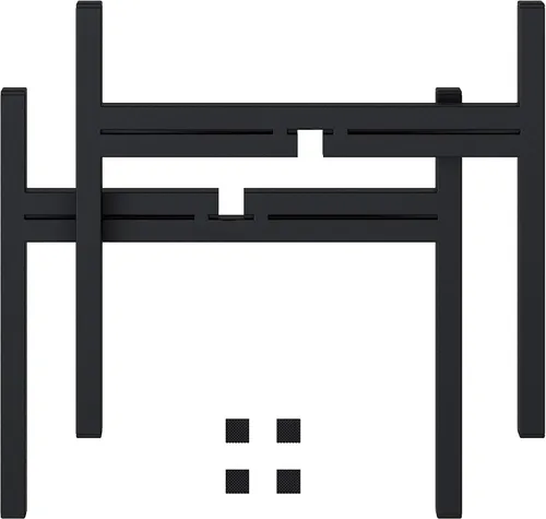 Miniatura 7 de FaithLand Soporte para plantas de mediados de siglo para interiores y exteriores (sin maceta de 8 pulgadas), soporte de metal para macetas, soporte