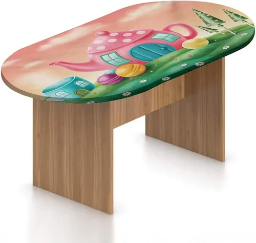 Miniatura 18 de Mantel ovalado ajustable para patio, mantel marroquí de poliéster elástico, mantel tradicional marroquí con estampado arábigo portugués, se adapta a