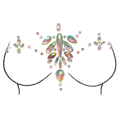1 unids Mama Joya Decoración Rhinestone Pecho Pegatina Temporal Tatuaje Cuerpo Pegatinas Flash Mama Diamante Adhesivo Pegatinas para Mujer Festival