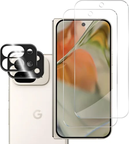 Miniatura 8 de BIGFACE Protector de pantalla de vidrio templado para Pixel 9 + protector de lente de cámara [2 + 2 unidades]