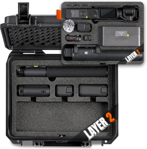 Miniatura 7 de Funda rígida impermeable de viaje para DJI Osmo Pocket 3 Accesorios/Creator Combo/Combo de expansión de energía/DJI Pocket 3 Cámara
