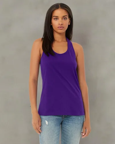 Miniatura 2 de Bella Canvas Camiseta sin mangas 6008 con espalda cruzada para mujer
