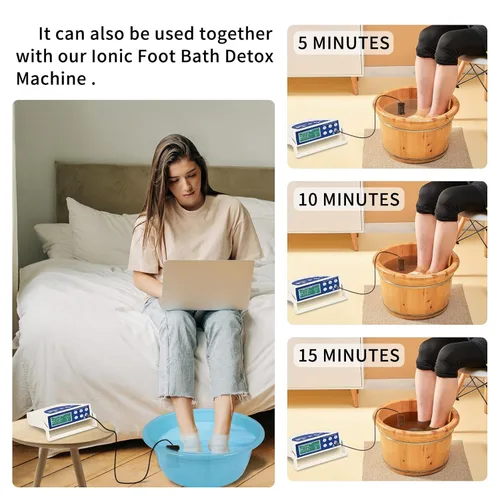 Miniatura 4 de Paquete de 4 matrices para baño de pies de desintoxicación iónica, matrices de repuesto para máquina iónica de baño de desintoxicación de pies