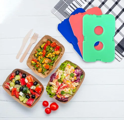 Miniatura 7 de Healthy Packers Paquetes de hielo para loncheras y enfriadores – Paquete fresco original Paquete de hielo reutilizable delgado y duradero
