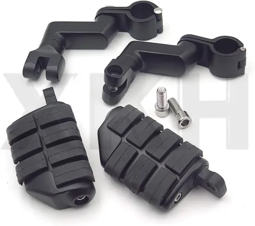 Miniatura 6 de XKMT-Abrazaderas de carretera de 1 pulgada grandes compatibles con TRIUMPH ROCKET 3 2300CC Harley Davidson/ Yamaha/Kawasaki/Triumph [B00YWBU6UC]