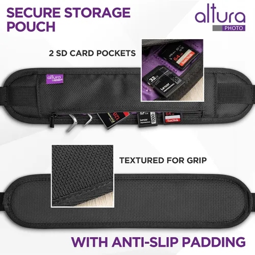 Miniatura 4 de Altura Photo Camera Strap with Quick Release & Safety Tether - Camera Strap for Photographers for Sony, Nikon, & Canon