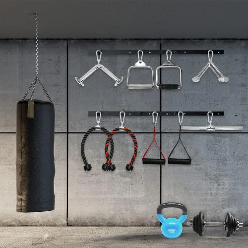 Miniatura 8 de A2ZCARE LAT Pull Down Cable Machine Attachment - Cable Machine Accessories for Home Gym with Multi Option
