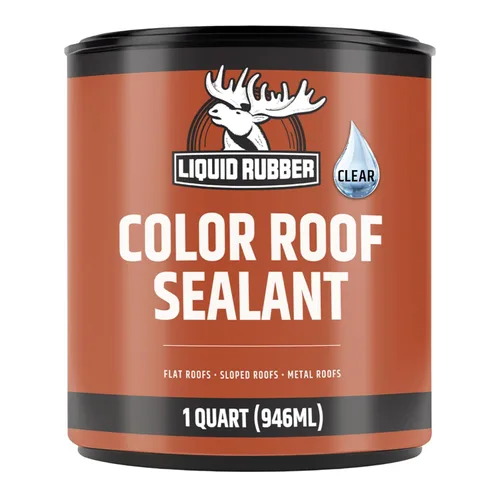 Miniatura 11 de Liquid Rubber Sellador Impermeable de Color - Revestimiento Elastomérico para Techos Planos o Inclinados y Cimientos - Pintura de Bricolaje