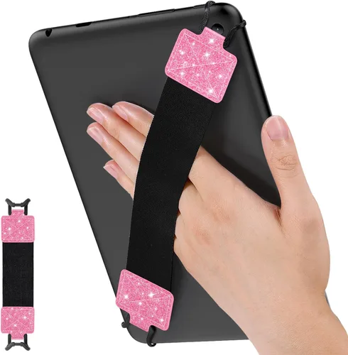 Miniatura 21 de MoKo Correa de mano de seguridad para tablet de 9 a 11 pulgadas, iPad/IP-ad Pro/iPad Air/Kindle Fire HD/Samsung, correa de mano versátil de alta