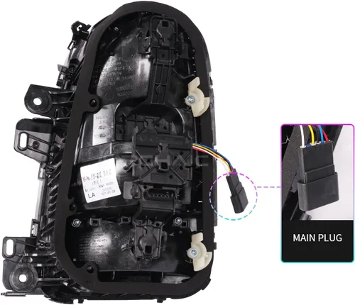 Miniatura 5 de Luces traseras compatibles con MINI Countryman Cooper/Coopers Hatchback F60 2017-2020, conjunto de luces traseras JCW Union Jack con señales de giro