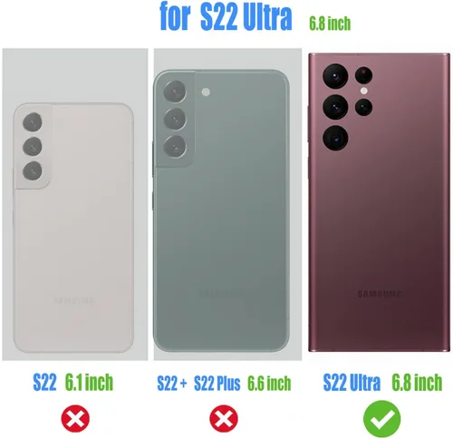 Miniatura 2 de Funda protectora para Samsung Galaxy S22 Ultra para niñas y mujeres, carcasa protectora de TPU suave con purpurina para Galaxy S22 Ultra, elegante