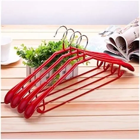 Miniatura 10 de Perchero organizador de ropa, perchas de ropa / perchas para abrigos, 10 perchas de metal antideslizante sin costuras para el hogar para colgar ropa