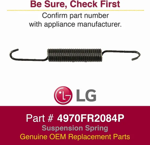 Miniatura 3 de LG 4970FR2084P Muelle de suspensión original OEM para lavadoras LG