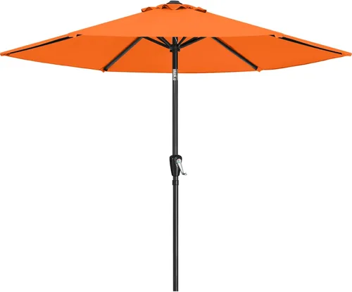 Miniatura 19 de ABCCANOPY Sombrilla de patio al aire libre de 7.5 pies, sombrilla de mesa con protección UV con manivela para una fácil instalación, adecuada