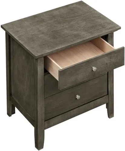 Miniatura 4 de Glory Furniture Mesita de noche Hammond con 3 cajones en color negro