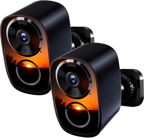 Miniatura 8 de realhide Cámaras de seguridad inalámbricas para exteriores, 2K alimentado por batería AI Detección de Movimiento Spotlight Sirena Alarma WiFi Cámara