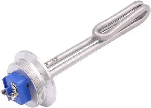 Miniatura 4 de DERNORD Calentador de agua eléctrico de 2 pulgadas (OD64) Tri-clamp 120V 1500W Foldback Elemento de calefacción con baja densidad de vatios