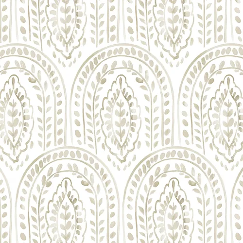Papel tapiz bohemio para despegar y pegar, extraíble, papel de contacto neutro, extraíble, para despegar y pegar, color marrón y blanco,