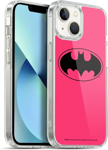 Miniatura 120 de Head Case Designs Funda de gel con licencia oficial de Batman DC Comics Bat Signal Logos [protección de grado militar] compatible con Apple iPhone 7