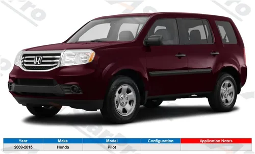 Miniatura 2 de ASTARPRO Kit de bujes de brazo de control inferior delantero trasero de 2 piezas compatible con Honda Pilot 2009-2015